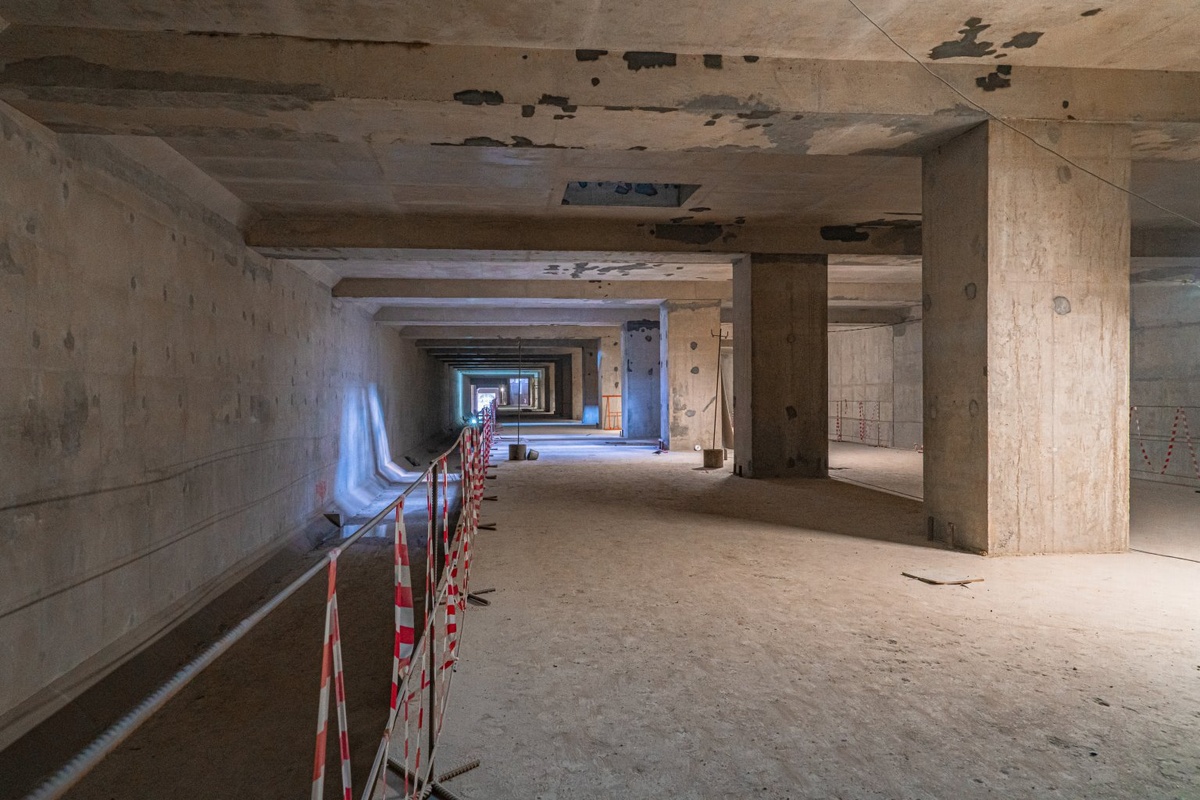 📷 1.1: Платформенная часть (монолит готов, идут подготовительные работы под инженерку).