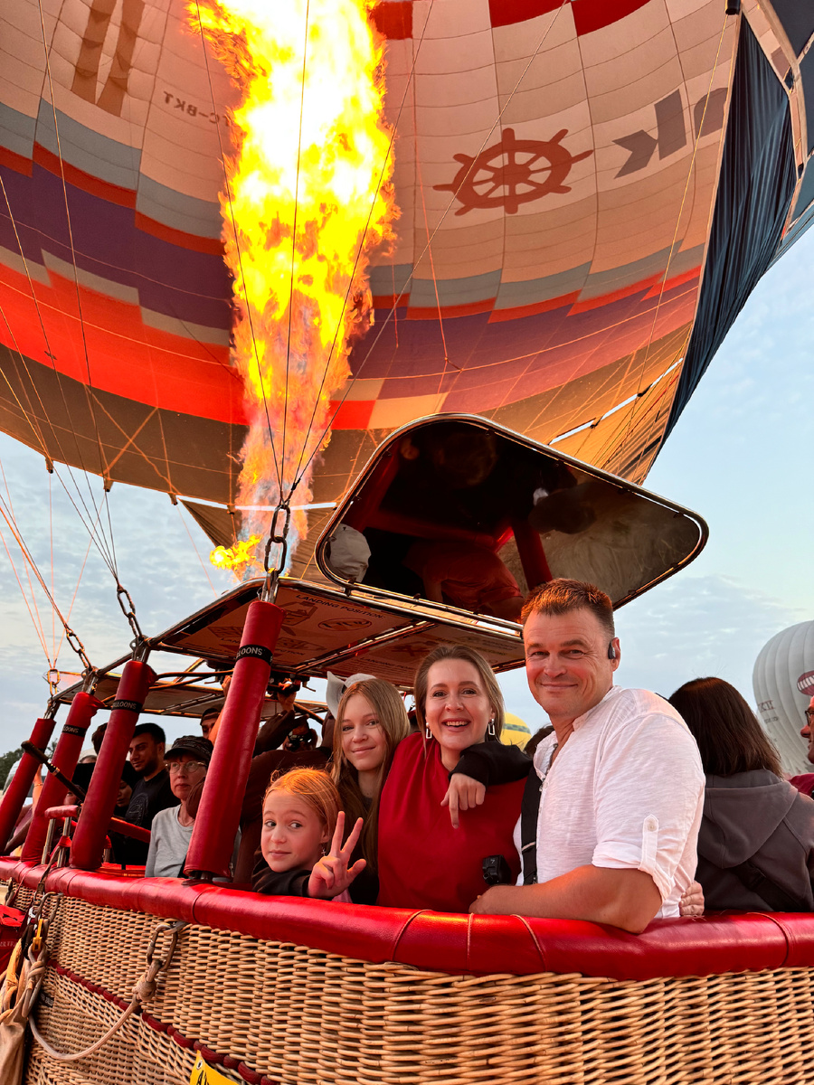 Перед взлетом