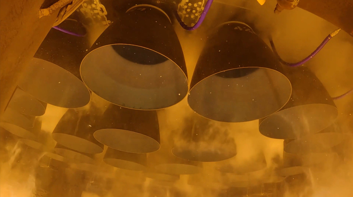 Скриншот видео SpaceX  📷
