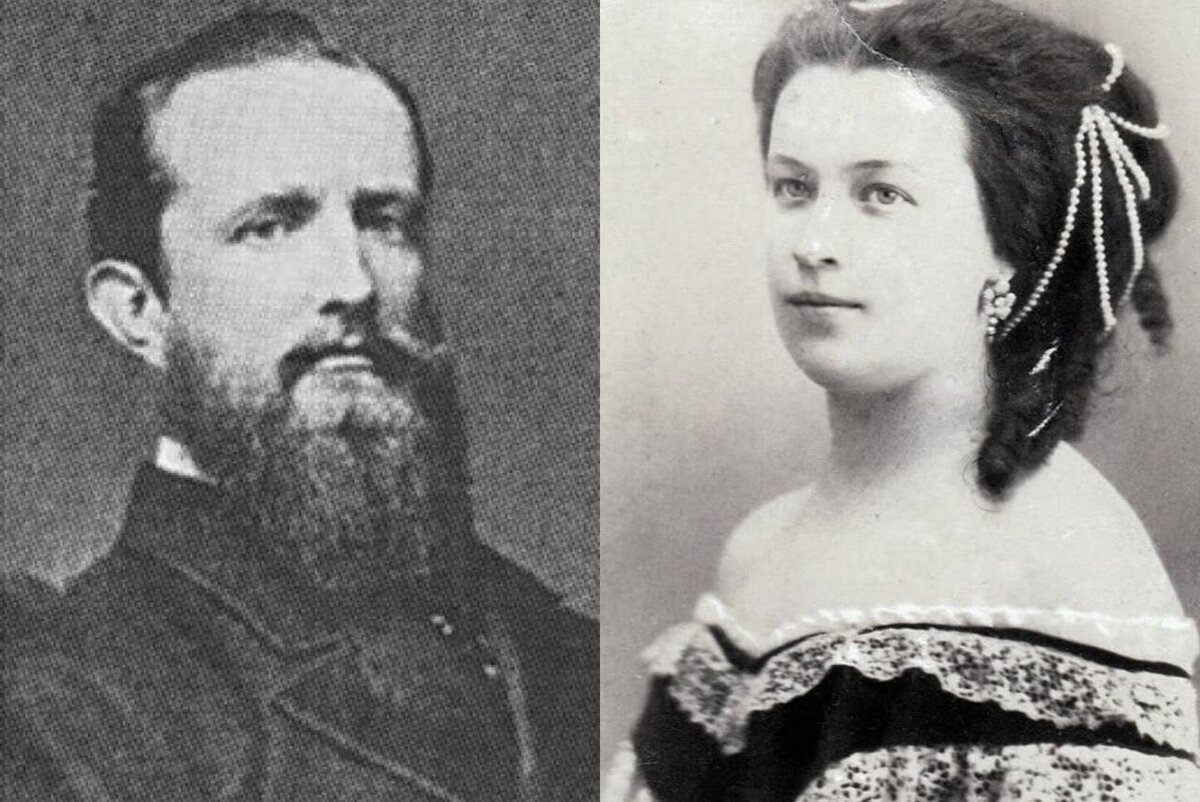 Принц Николай Вильгельм Нассау и Наталья Александровна Пушкина