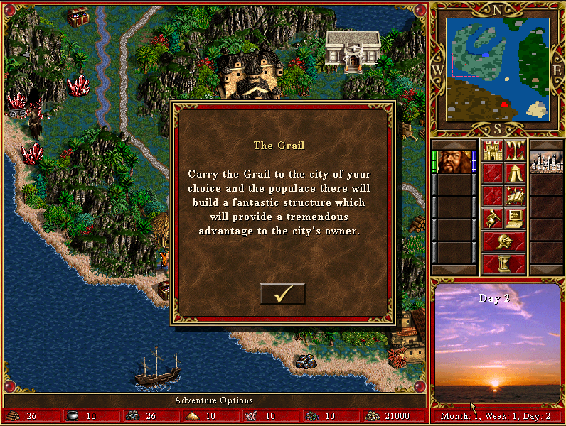 Heroes of Might and Magic | Святилище Грааля