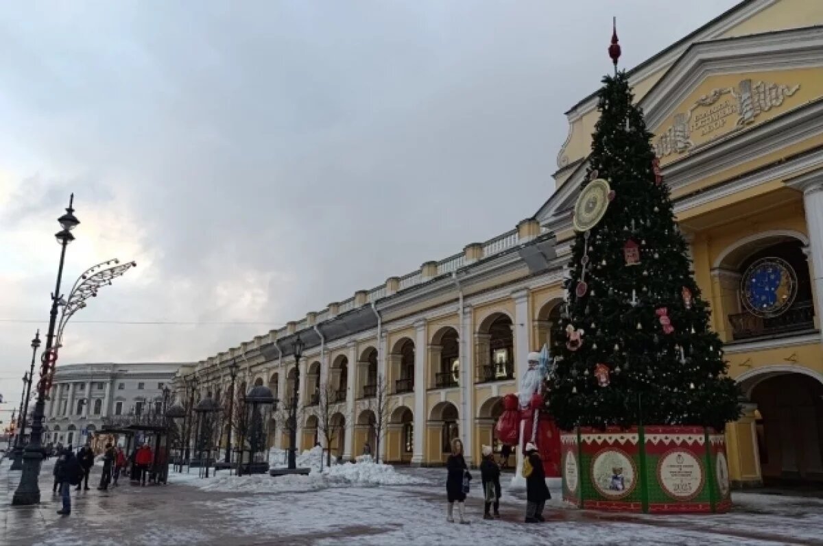    Петербург выделит 135 млн рублей на новогодние елки и гирлянды