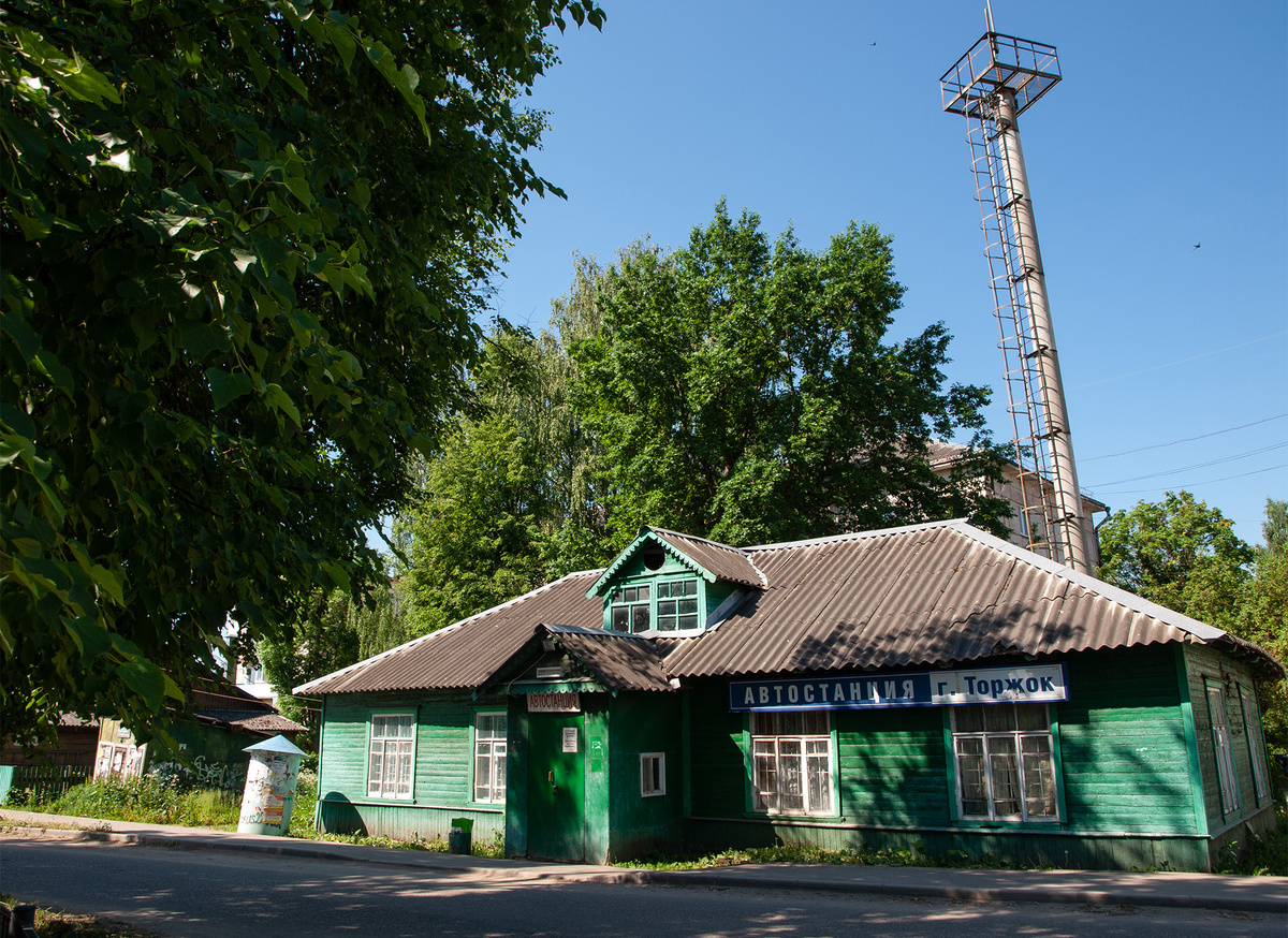 Автостанция в Торжке.