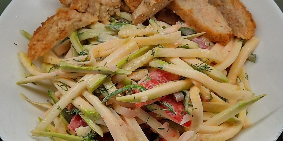 Салат из кабачков Что приготовить из кабачков