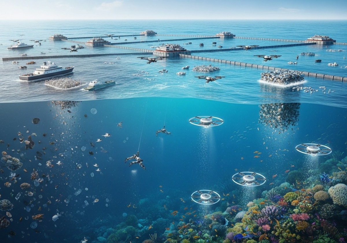 Умные технологии ИИ восстанавливают морские экосистемы