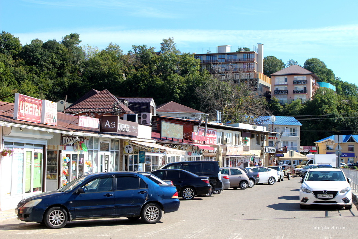 Улицы в Джубге.