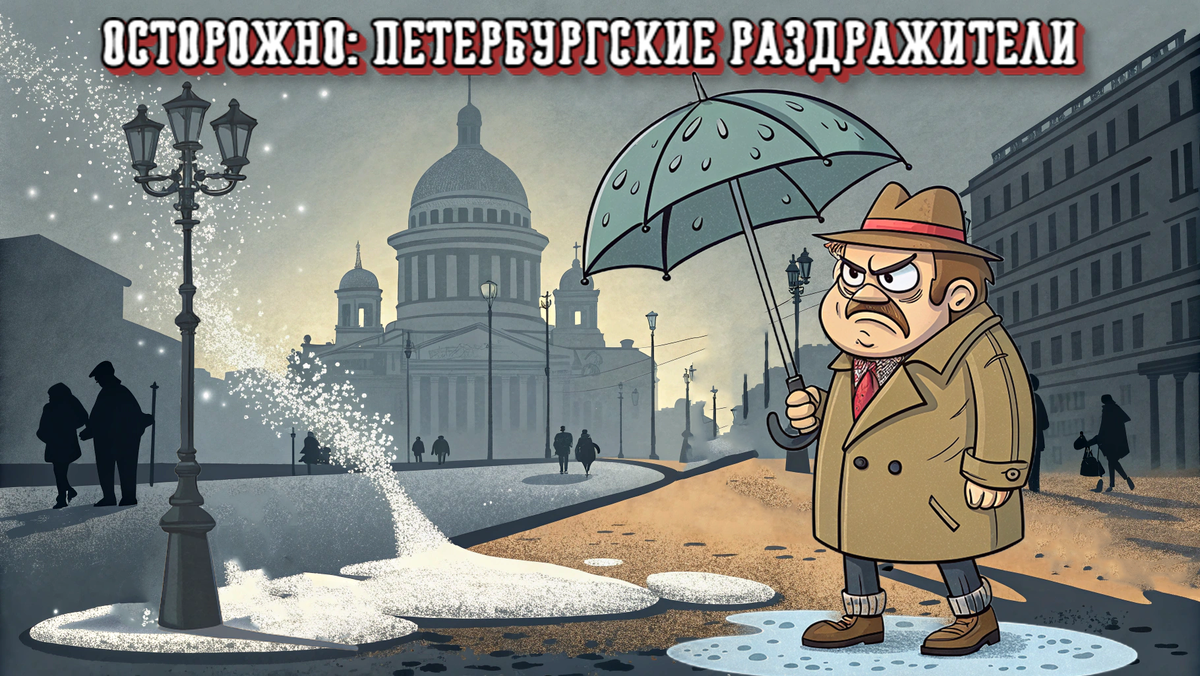 ТОП-10 вещей, которые бесят каждого петербуржца (но о которых не принято говорить вслух) 😤💢