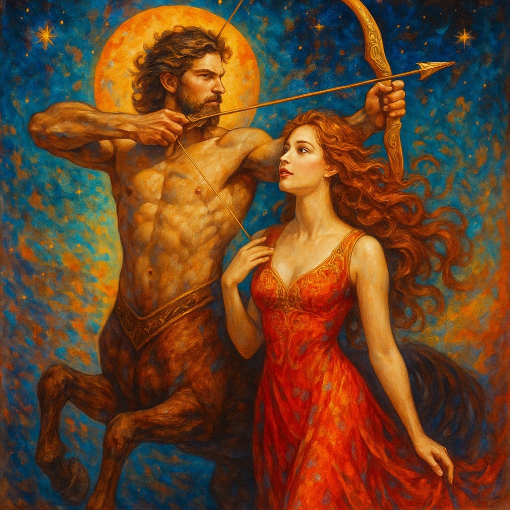 Как мужчина-Стрелец добивается понравившуюся женщину