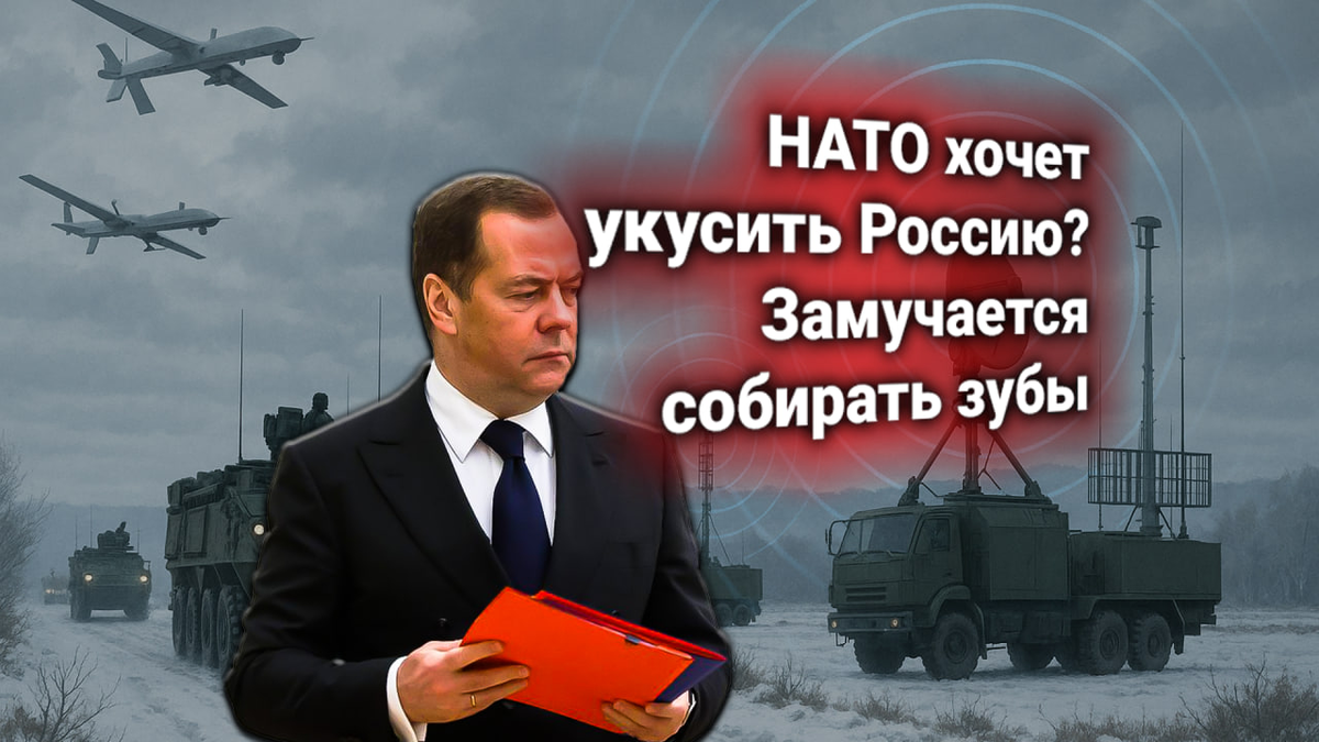 🛡 Медведев предупредил Запад о полной готовности России жёстко пресекать провокации НАТО у границ РФ