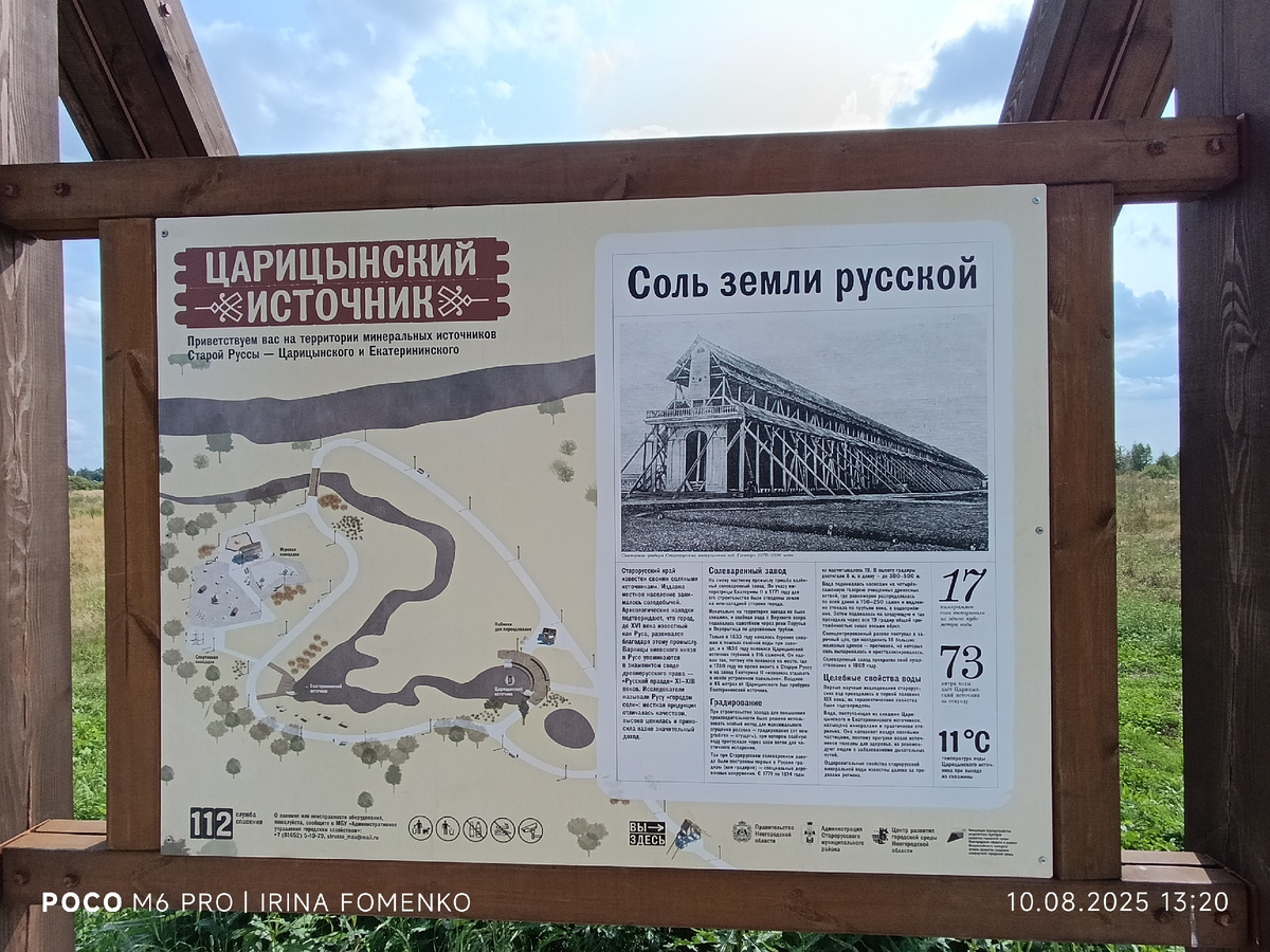 Старая Русса. Царицынский источник. Фото автора