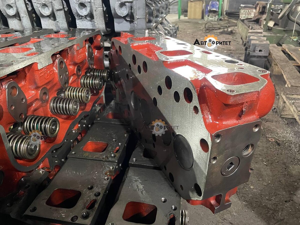 ГБЦ ЯМЗ-240 общая. Восстановленные в собственном цехе по восстановлению ГБЦ. 