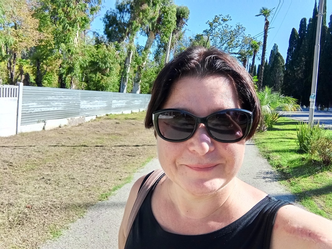 В Новом Афоне осенью. Абхазия-2024, октябрь