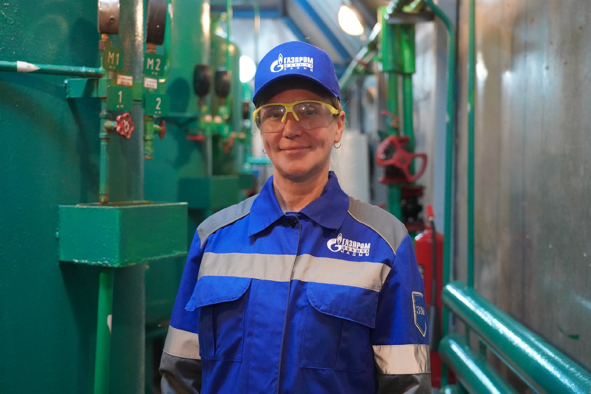 Ирина Берман, аппаратчик химводоочистки ГП-3 Медвежьего месторождения