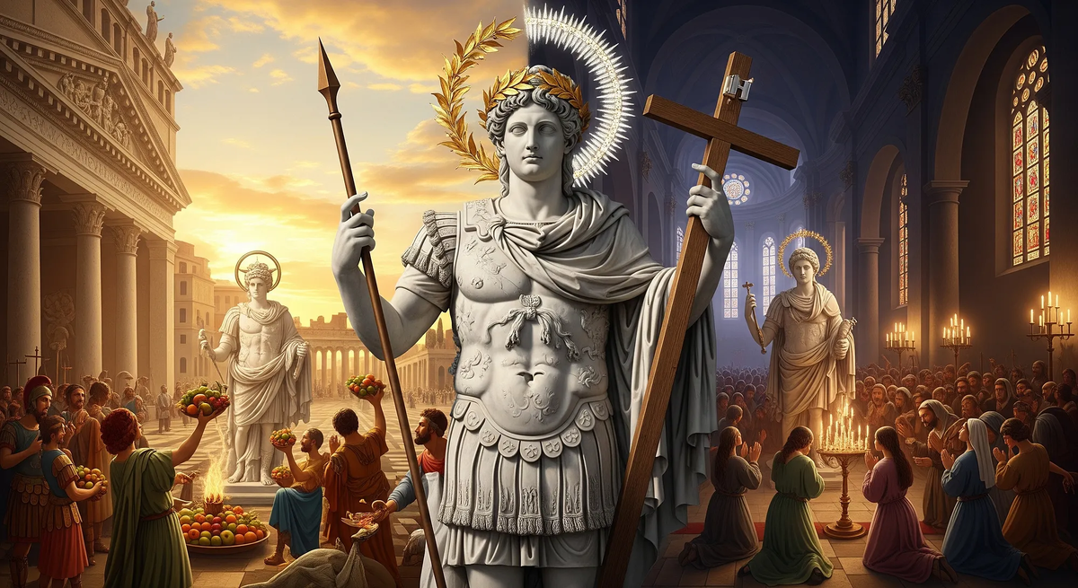 Когда боги не умерли, а просто сменили имена и продолжили ту же работу. 