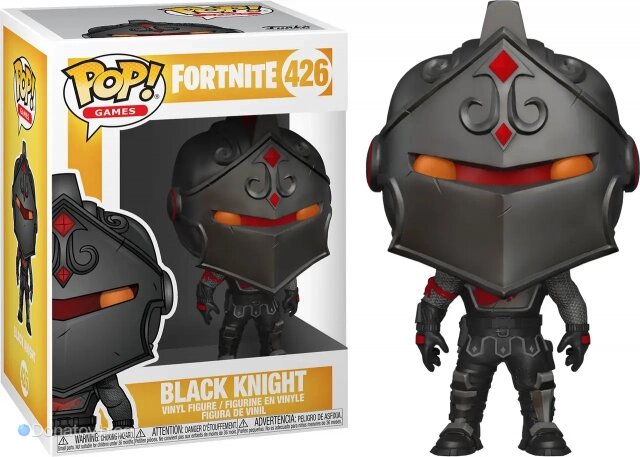    «Фанко поп» Black Knight из Fortnite
