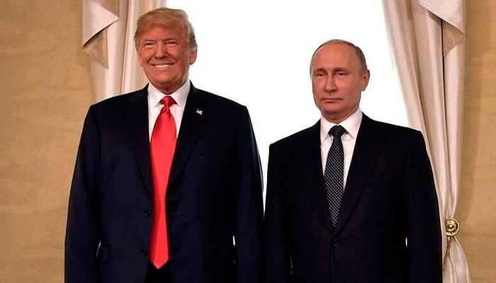 Путин и Трамп встречаются не первый раз. Фото: пресс-служба Кремля