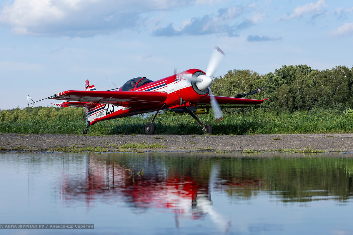 Александр Васильев, Су-26, аэродром Большое Грызлово, Фото Александр Серёгин, АВИА ЖУРНАЛ РУ