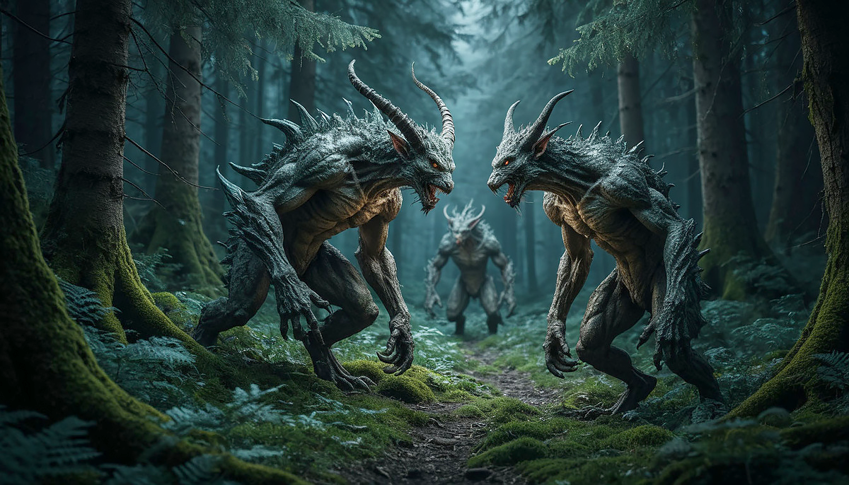 Это были странные существа.