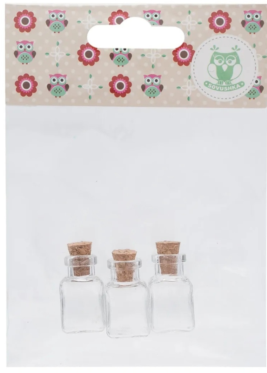 Баночки с пробками.