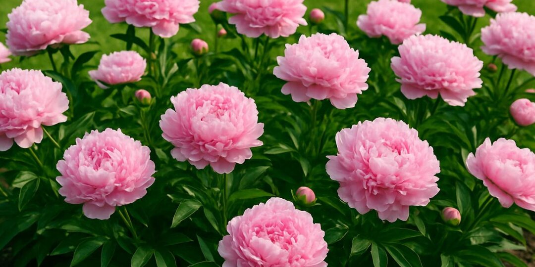 Корневище пиона делят на части с 2–3 почками для омоложения куста