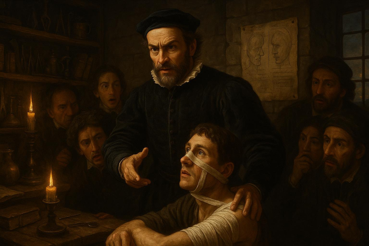 Гаспар Таглиакоцци: хирург, который возвращал людям лица (и достоинство) 