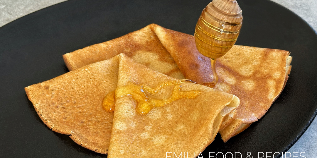 БЛИНЧИКИ С ОВСЯНОЙ МУКОЙ - ОЧЕНЬ ПРОСТОЙ, БЫСТРЫЙ И ВКУСНЫЙ РЕЦЕПТ!