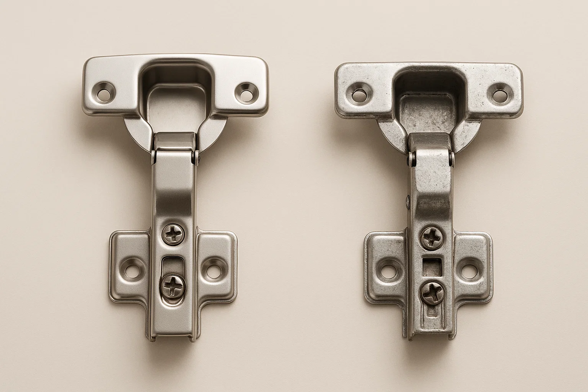 Качественная петля имеет толщину металла не менее 2 мм и многослойное защитное покрытие