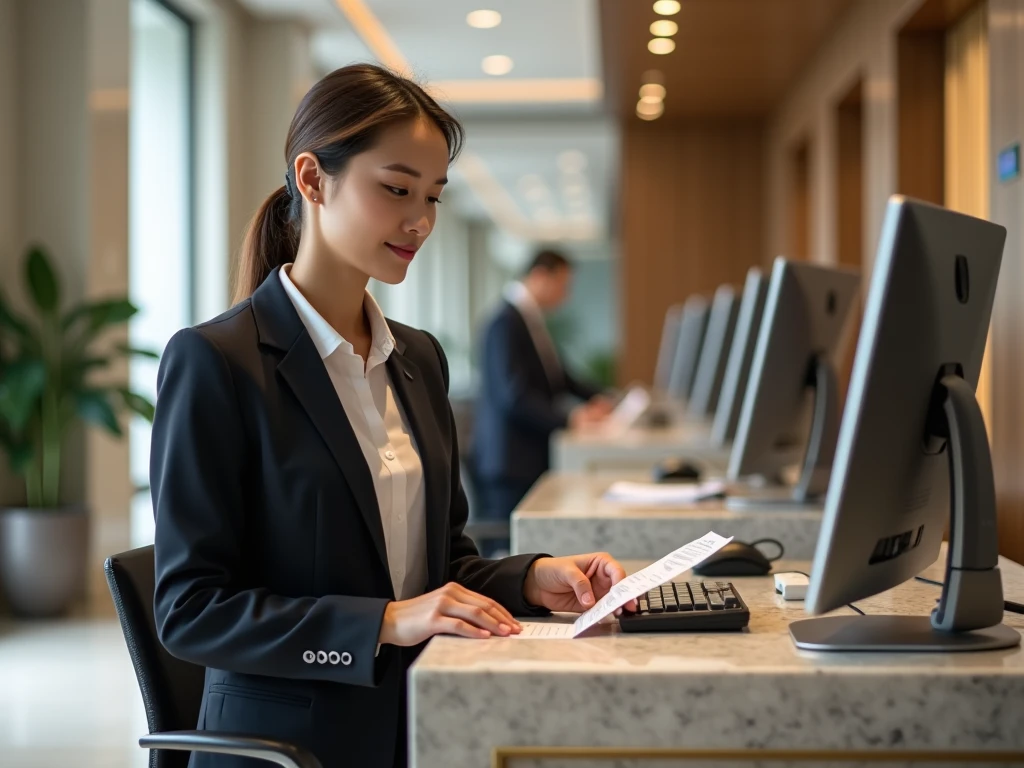 Банковский служащий