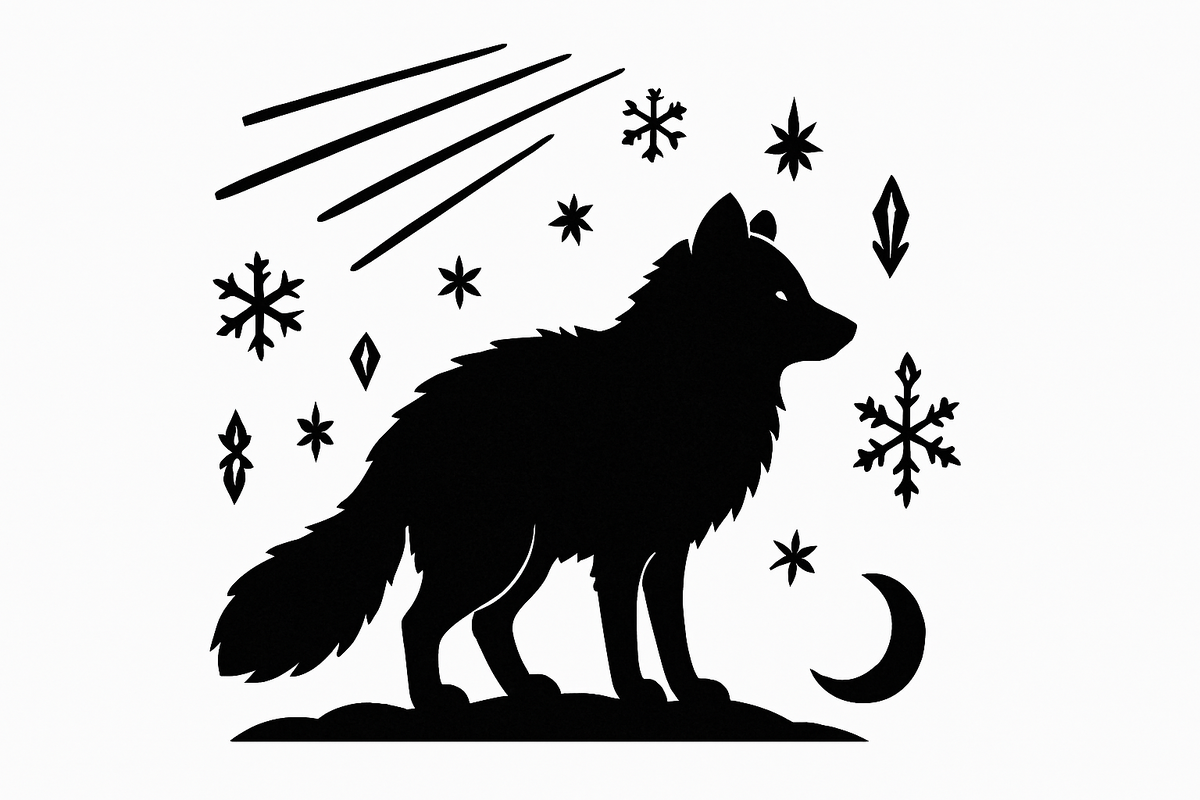 Песец-ночник: почему шкура светится в ультрафиолете