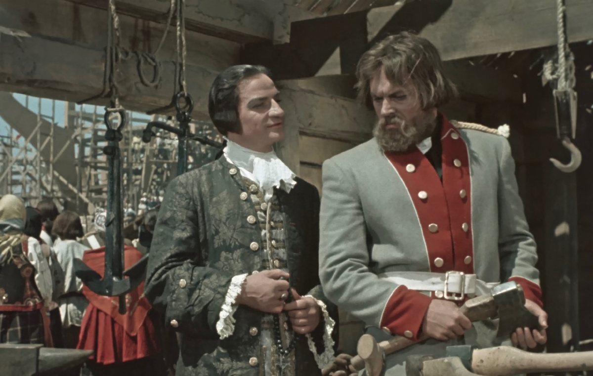 Кадр из фильма "Адмирал Ушаков"