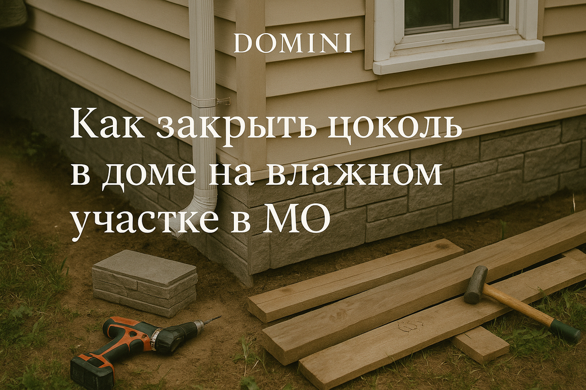    Как избежать ошибок при закрытии цоколя в Подмосковье