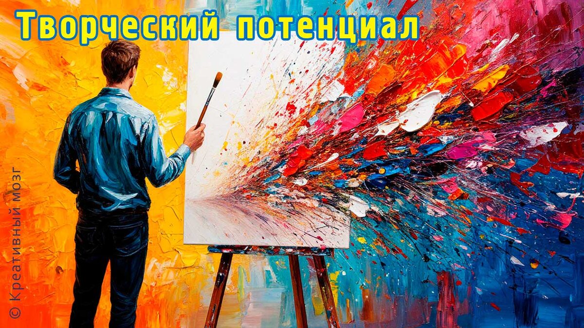 Раскрой свой творческий потенциал.