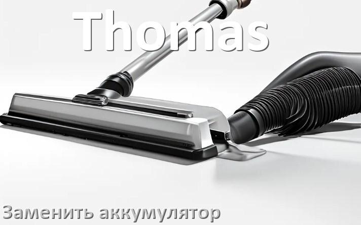 
Как на пылесосе Thomas заменить аккумулятор и поменять батарею