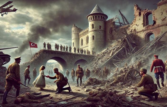 Маленькая турчанка была найдена на развалинах Анапы во время русско-турецкой войны / Фото: kulturologia.ru