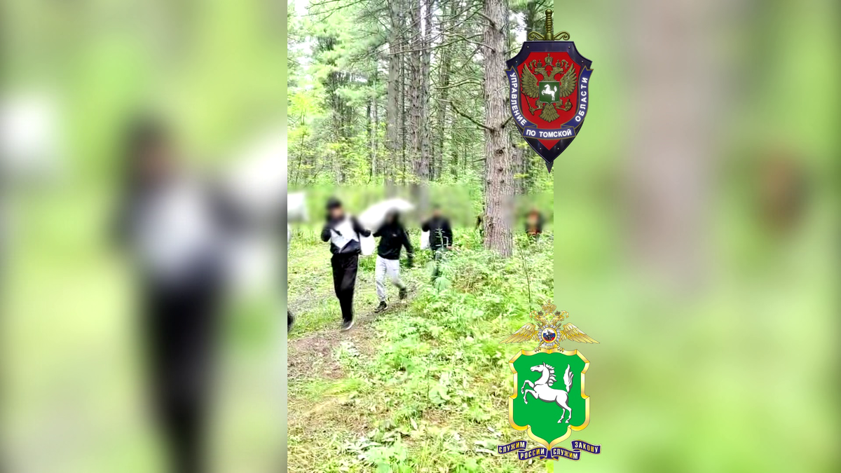 скриншот видео УМВД по Томской области