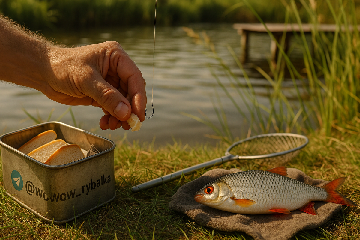 Хлеб как наживка для плотвы: простой секрет удачной рыбалки