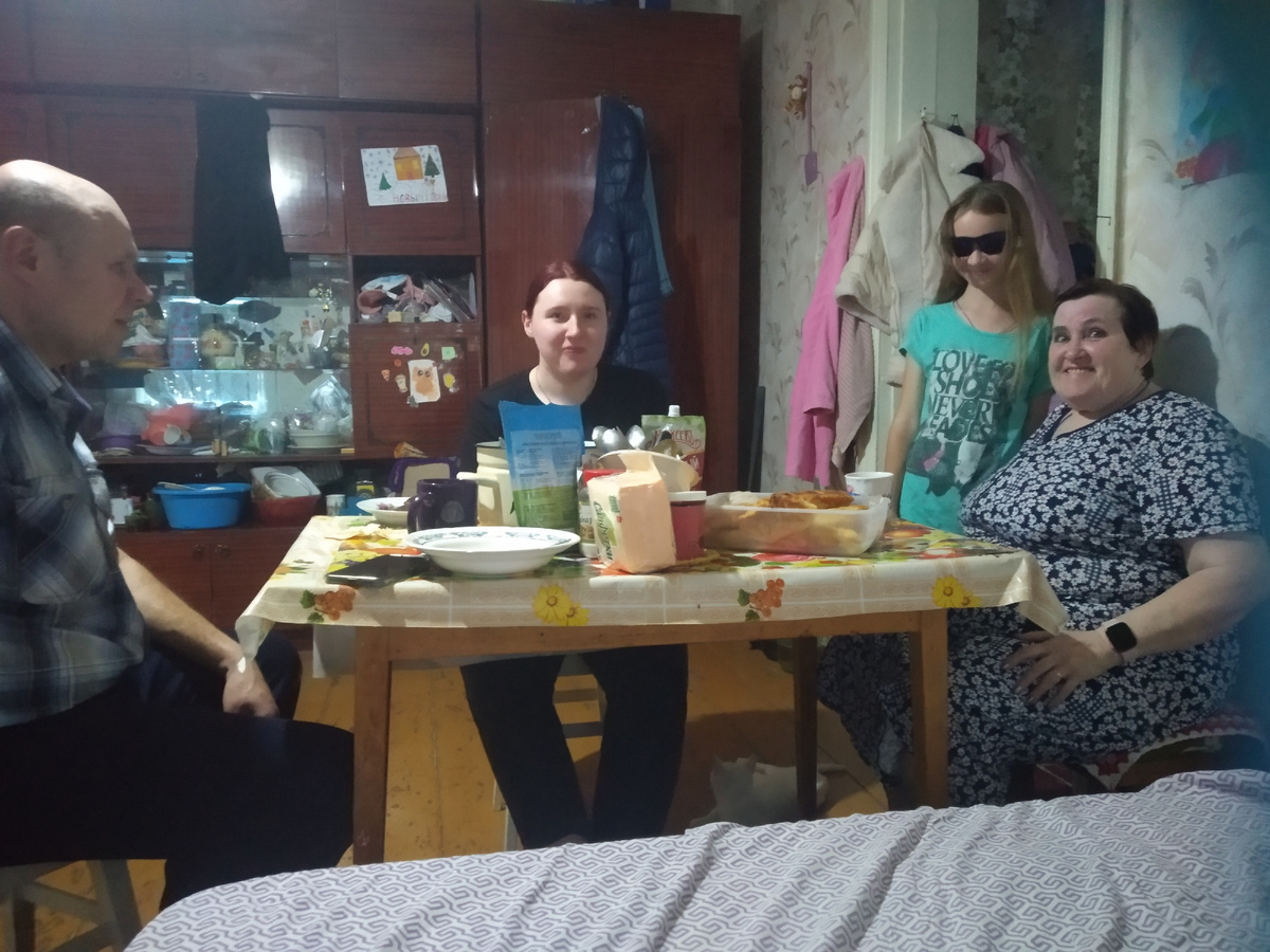 Первый вечер .Прилетели из Екатеринбурга до Ставрополя !