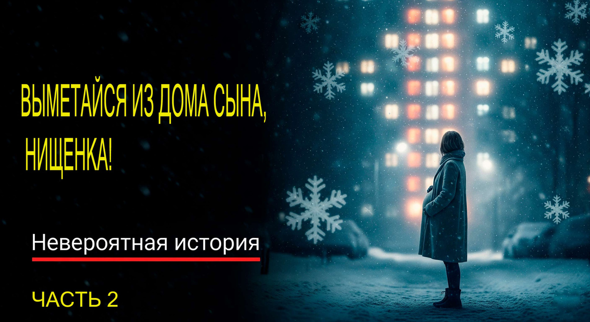 Выметайся из дома моего сына, нищенка, фотомонтаж автора статьи