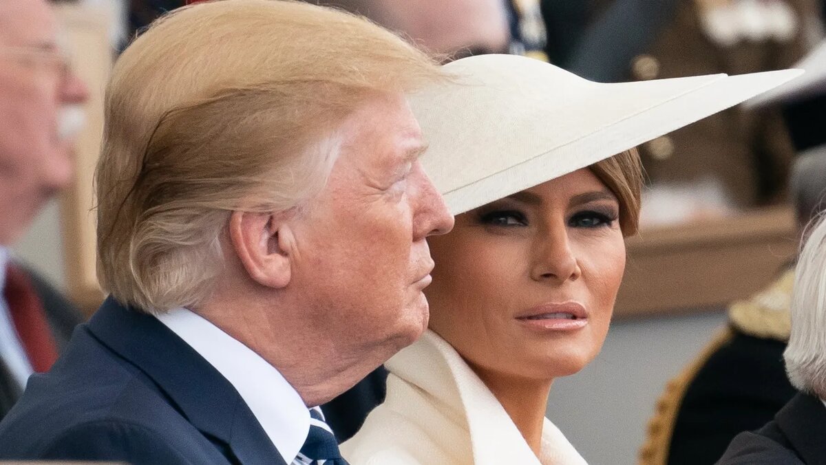Дональд и Мелания Трамп. Фото: Телеграм