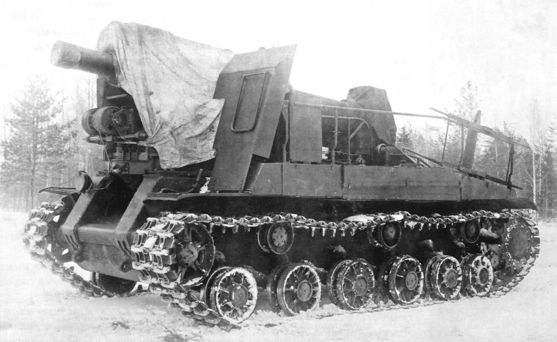 САУ С-51 на испытаниях. Фотография в свободном доступе.