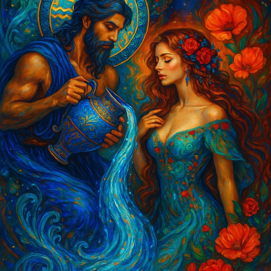 Как мужчина-Водолей добивается понравившуюся женщину