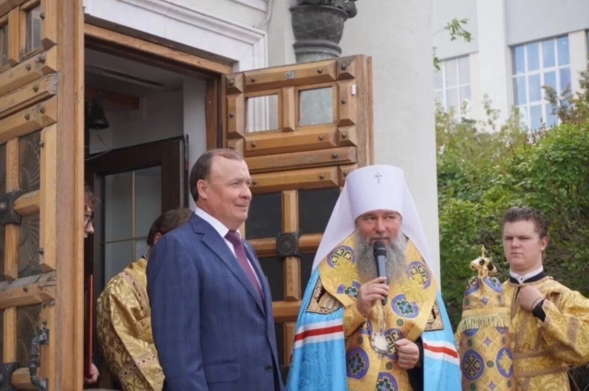    В Екатеринбурге день города начался с молитвы
