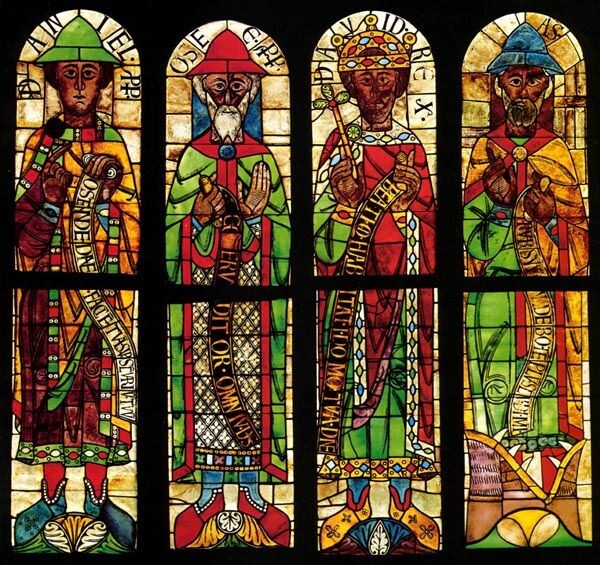 Витраж Аугсбургского собора в Германии