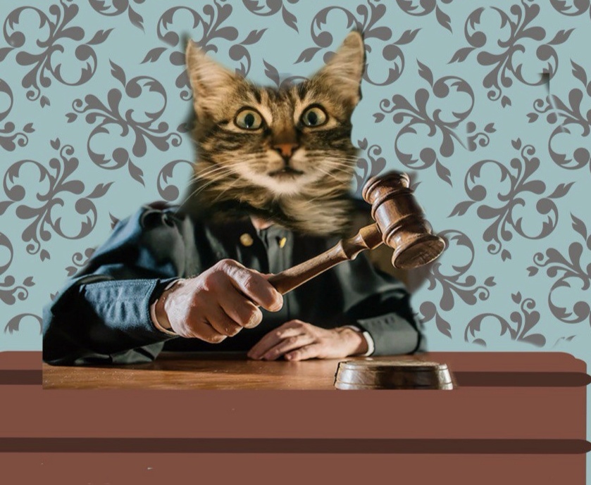 Судебных котиков вам в ленту от меня:)