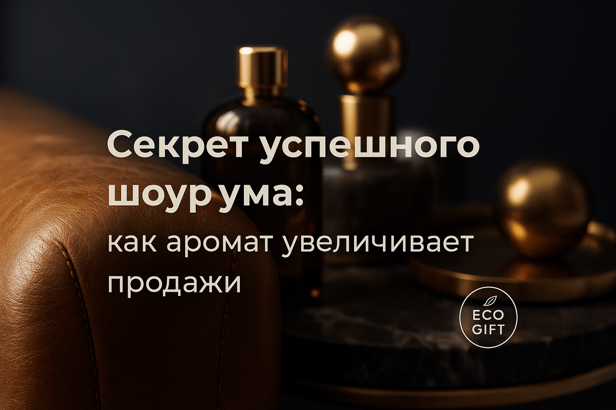    Секрет успешного шоурума: как аромат увеличивает продажи Марина Погодина