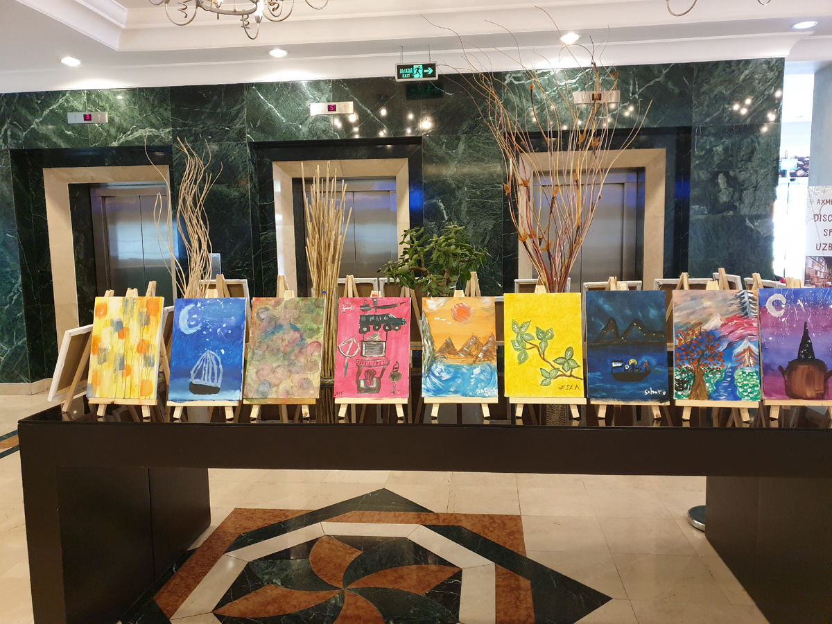 Работы с семинара детских рисунков