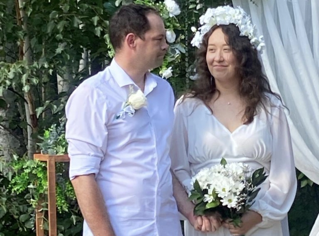 Вот такой пышечкой я была на свадьбе