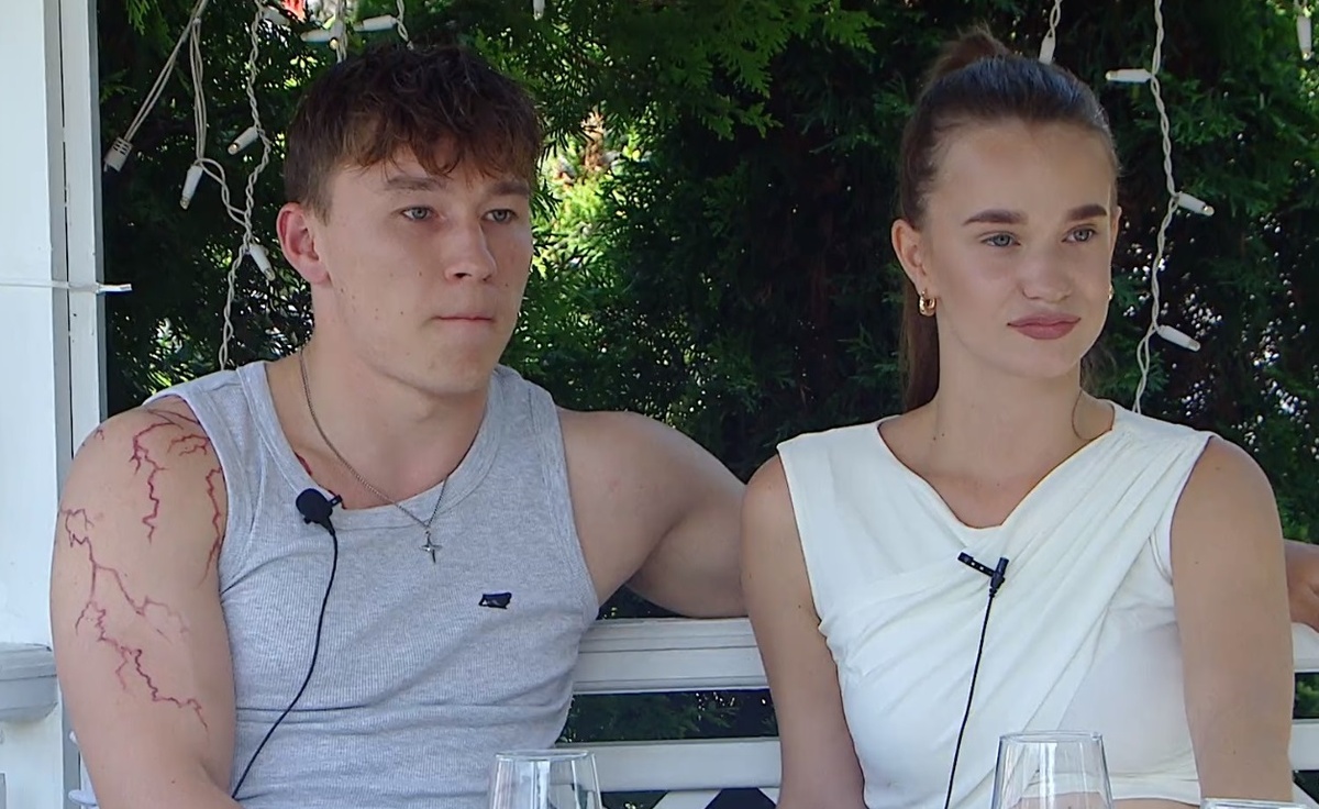 Данко и Яна Тырлышкина (фото из эфира на «Okko»)