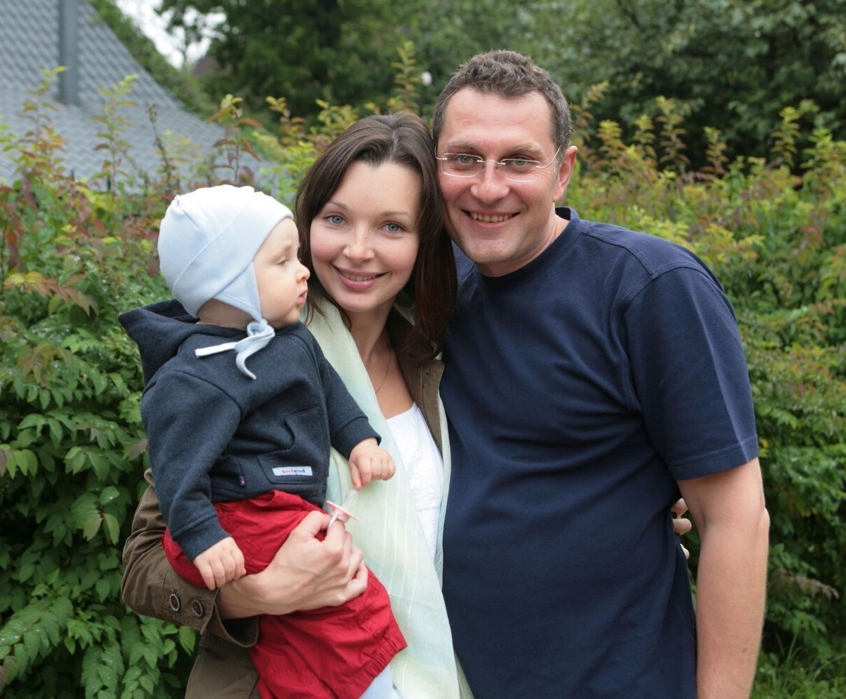 Наталия Антонова, Николай Семенов и их маленький сын