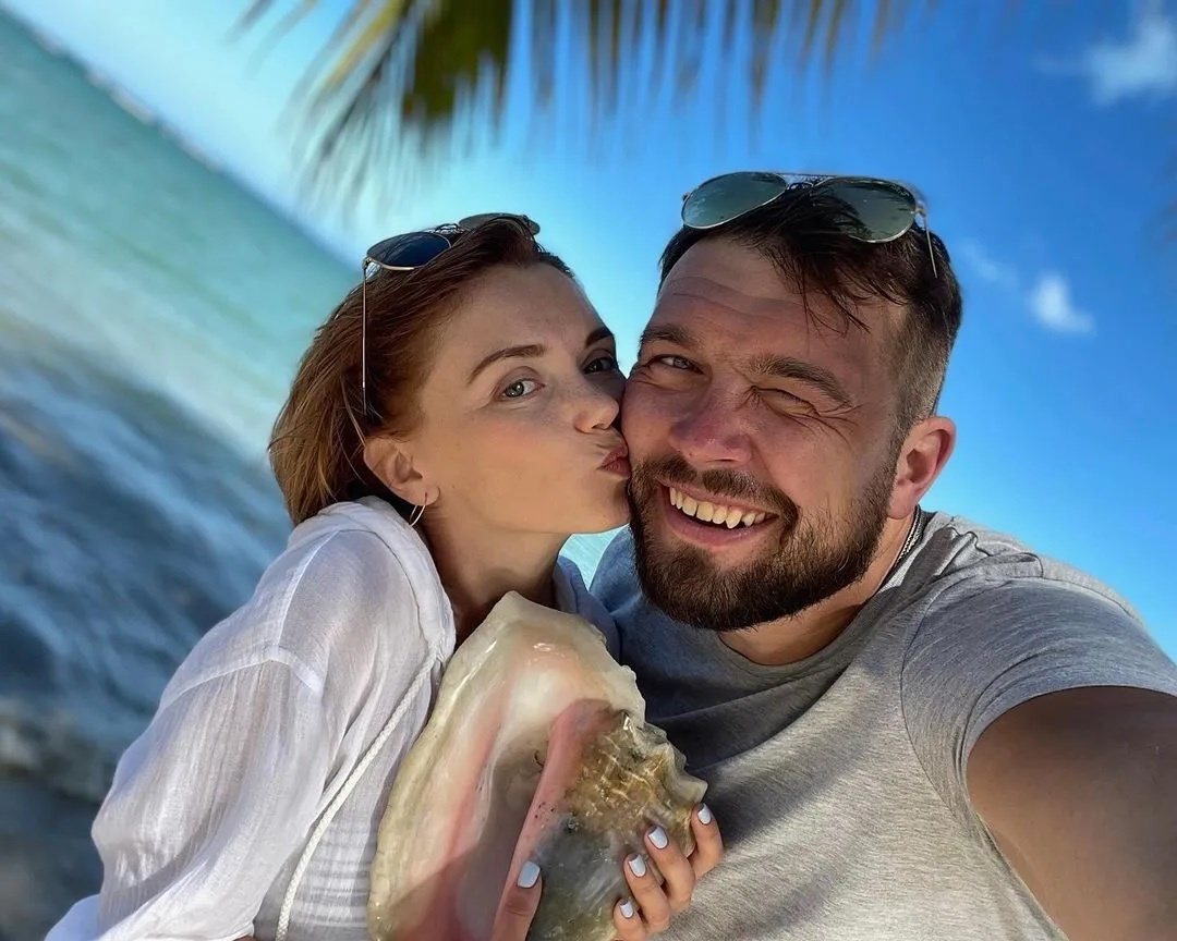 Ольга Кузьмина и её второй муж Евгений Апанасевич